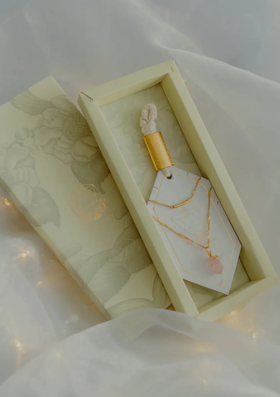 Collar Cuarzo Rosa - Piedra del Amor Incondicional